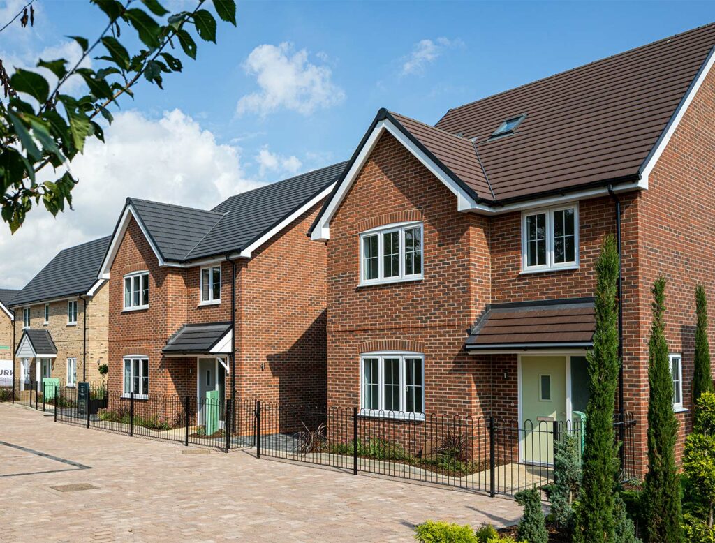 Previously developed Durkan Homes site